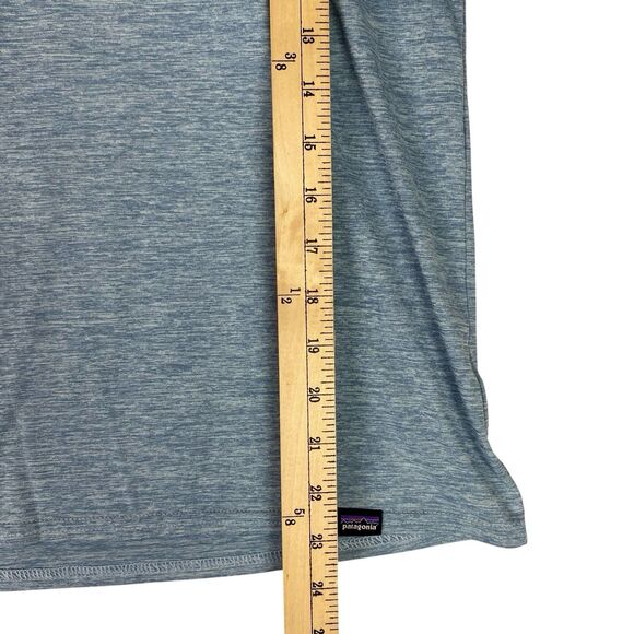 Patagonia Capilene Cool Daily Hoodie Blue UPF 50 Sun Shirt Women's  XS Outdoor - Picture 5 of 7